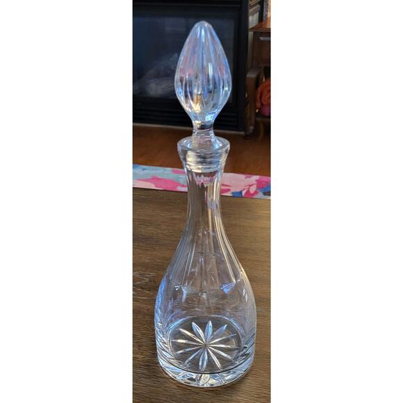 Decanter Wine Liquor Holder Barware 15" H With Stopper - Picture 2 of 16